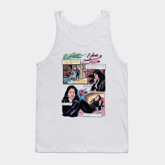 Selena Comic Tank Top by Gemini Chronicles